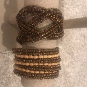 2 Beaded Cuffs